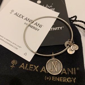 Alex and Ani “N” Initial Bangle